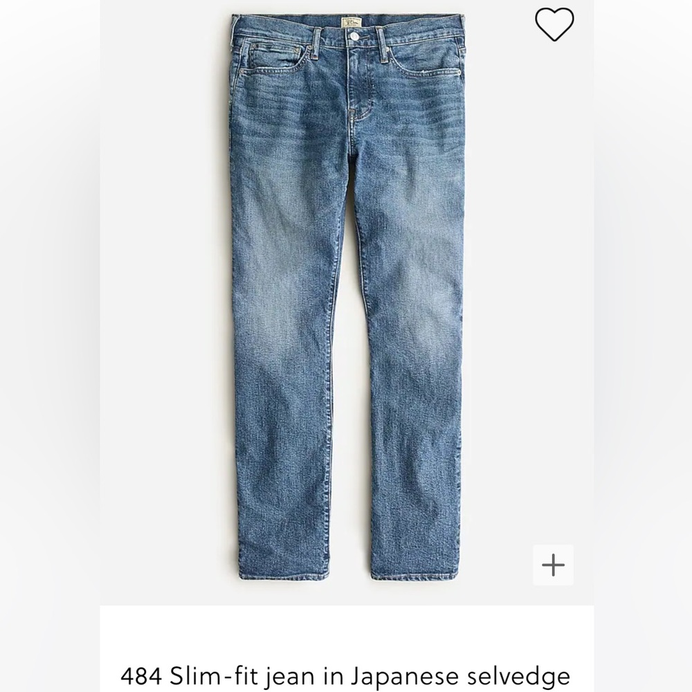 J. Crew Japanese Selvedge Denim